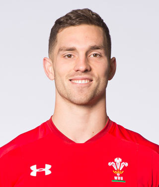 A picture of George North